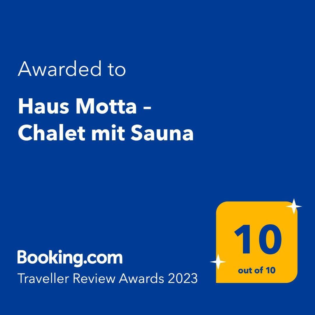 Haus Motta – Chalet mit Sauna Gaschurn Extérieur photo