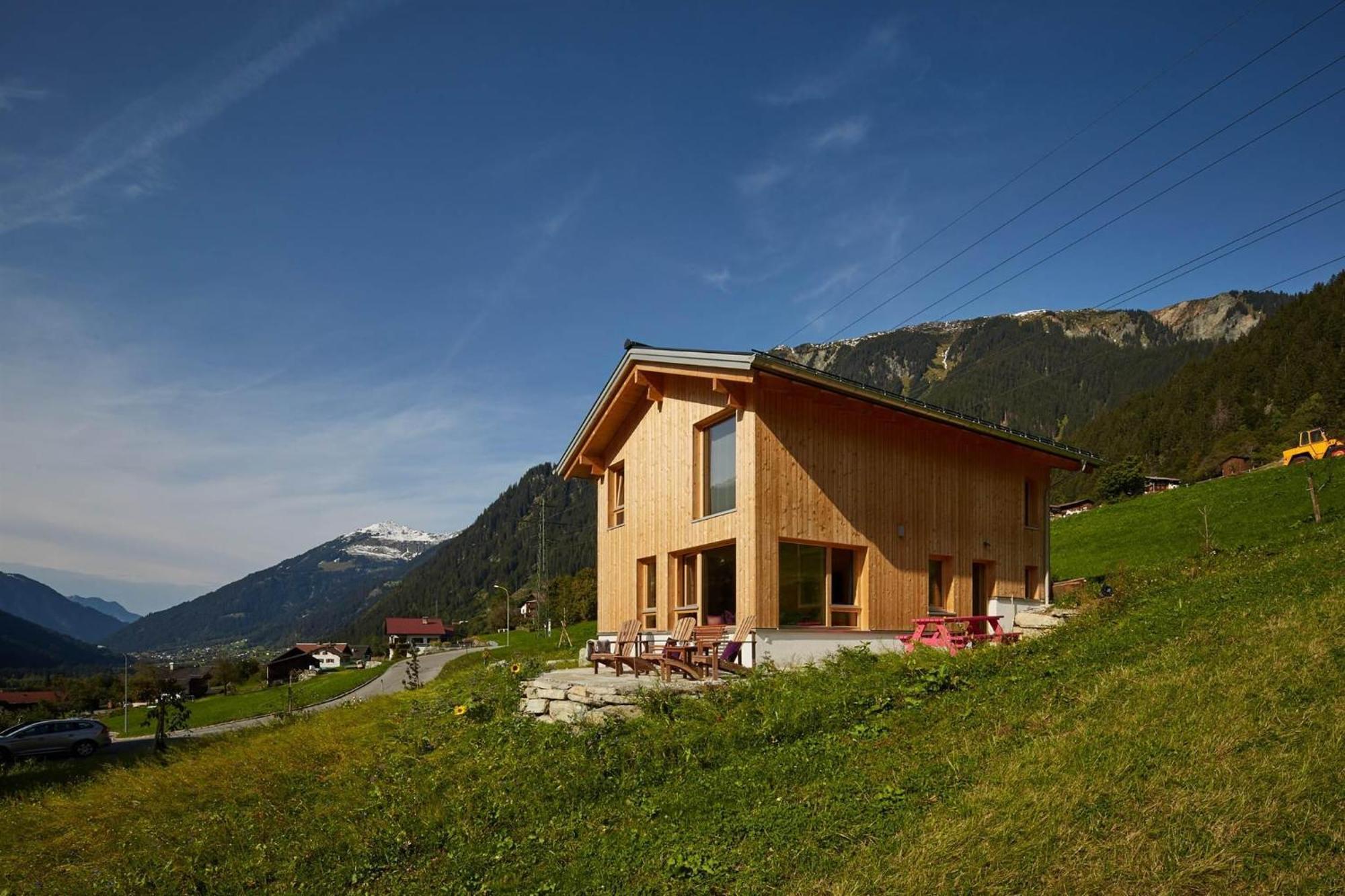 Haus Motta – Chalet mit Sauna Gaschurn Extérieur photo