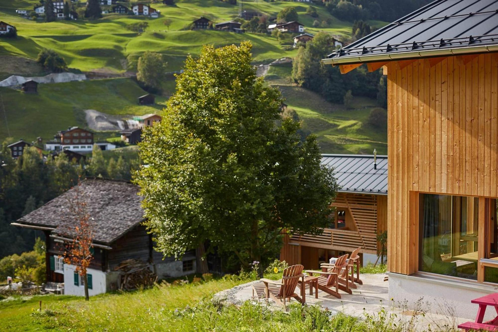 Haus Motta – Chalet mit Sauna Gaschurn Extérieur photo