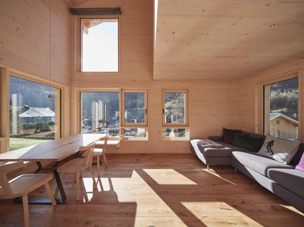 Haus Motta – Chalet mit Sauna Gaschurn Extérieur photo
